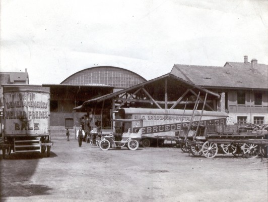 The permanent business establishment at Margarethenstrasse 79 - early 20th century